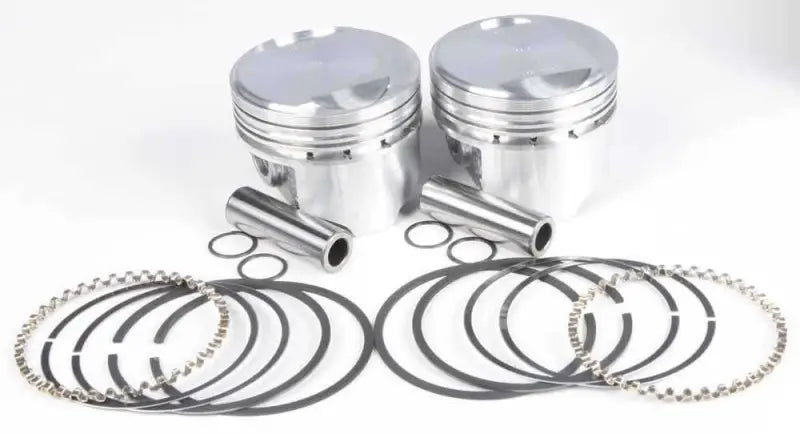 KB305.010 Cast Pistons Evo 80ci 9.6:1 .010