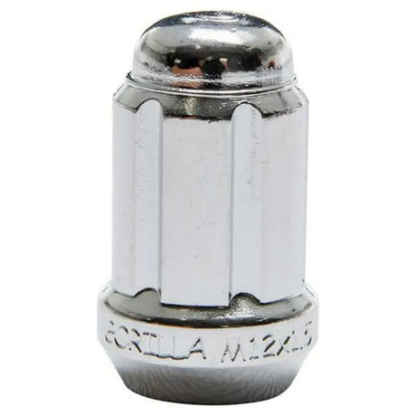 Chrome lug nut from KBRS-12150GR Gorilla spline wik brnco 27-pack