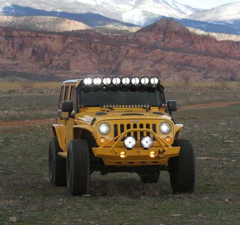 KC HiLiTES 07-18 Jeep JK 7in. Gravity LED Pro DOT Approved Replacement Headlight (Single) - 4234