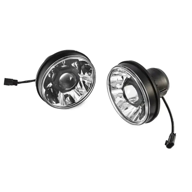KC HiLiTES 07-18 Jeep JK (Not for Rubicon/Sahara) 7in. Gravity LED Pro DOT Headlight (Pair Pack Sys) - 42341
