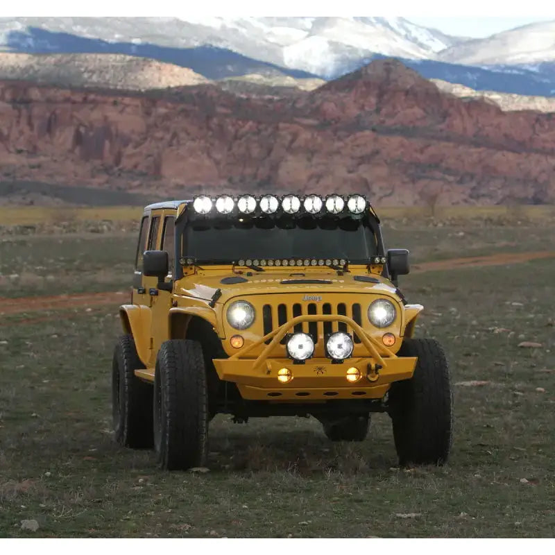 KC HiLiTES 07-18 Jeep JK (Not for Rubicon/Sahara) 7in. Gravity LED Pro DOT Headlight (Pair Pack Sys) - 42341
