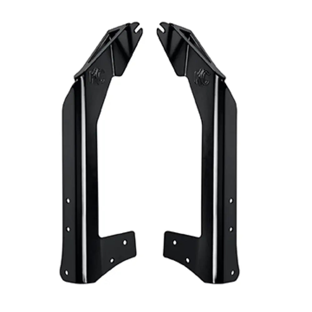 KC HiLiTES 7323 KC HiLiTES 07-18 Jeep JK Overhead Mount Bracket Set (for 50in. Gravity LED Pro6/C-Series LED Lights) - 7323