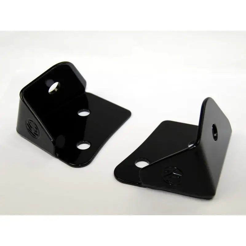 KC HiLiTES 7316 KC HiLiTES 07-18 Jeep JK A-Pillar Windshield Light Mount Bracket Set (Pair) - Black - 7316