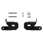 KC HiLiTES 18-19 Jeep Wrangler JL A-Pillar Light Mount Bracket Set (Pair) - Black - 7318