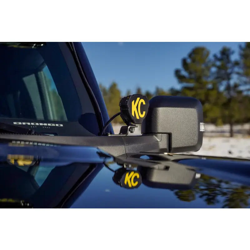 KC HiLiTES 7333 KC HiLiTES 2021+ Ford Bronco Ditch Light Mounting Bracket Set - 7333