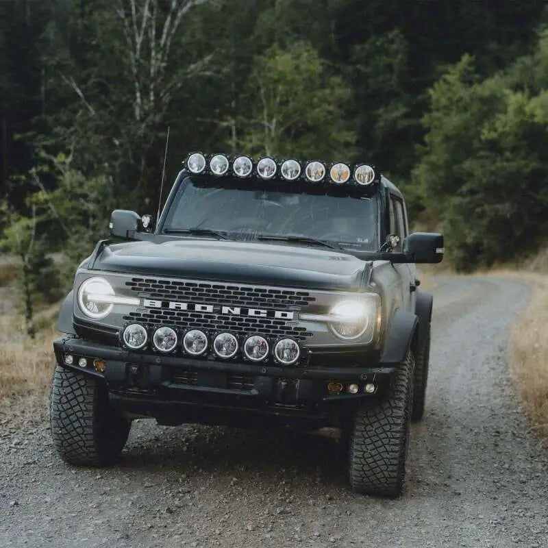 KC HiLiTES 97168 KC HiLiTES 2021+ Ford Bronco FLEX ERA 3 Dual Mode SAE Fog Light Pocket Kit - 97168