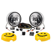 KC HiLiTES 6in. Daylighter Gravity G6 LED Lights 20w Spot Beam (Pair Pack System) - Black SS - 651