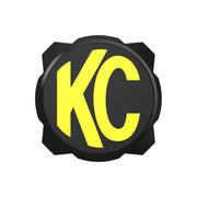 KC HiLiTES 5111 KC HiLiTES 6in. Hard Cover for Gravity Pro6 LED Lights (Single) - Black w/Yellow KC Logo - 5111