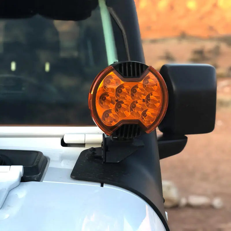 KC HILITE 5104 SHIELD 6' SLIMLITE AMBER