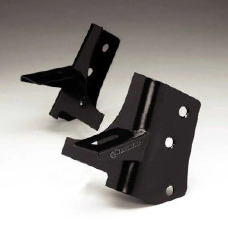 KC HiLiTES KC HiLiTES 97-06 Jeep TJ A-Pillar Windshield Hinge Light Mount Bracket Set (Pair) - Black