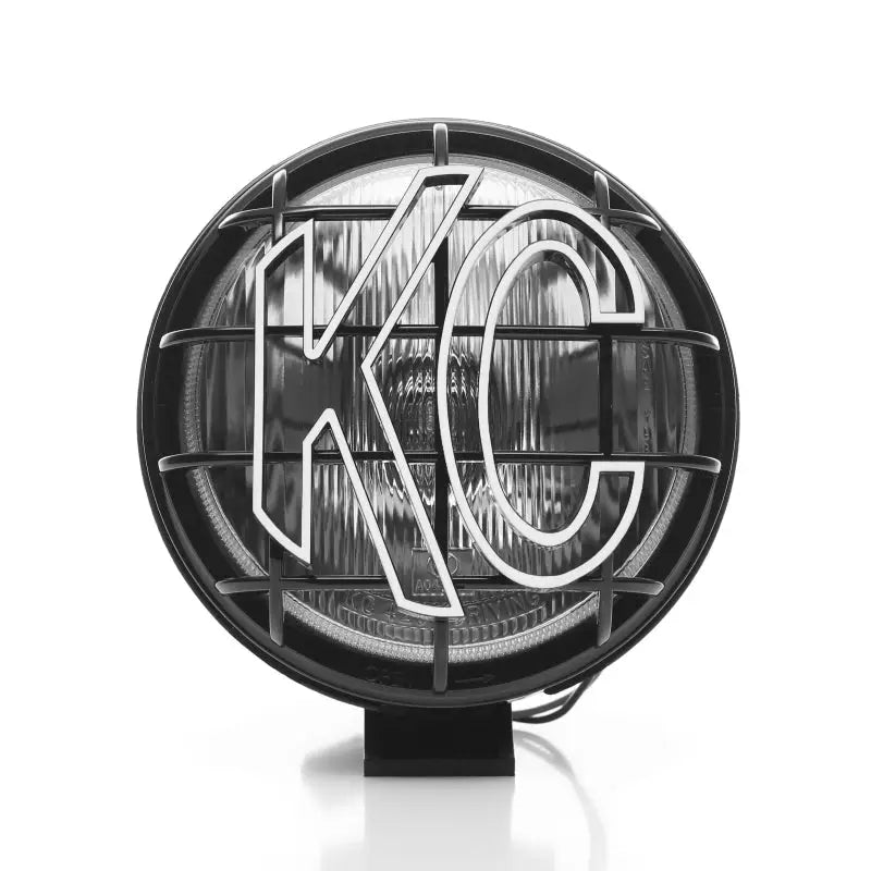 KC HiLiTES Apollo Pro 6in. Halogen Light 100w Spread Beam (Single) - Black - 1151