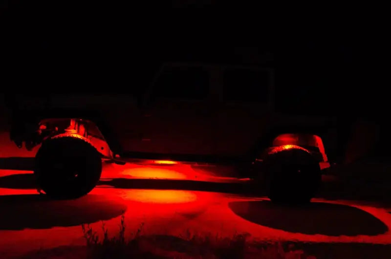 KC HiLiTES C-Series RGB LED Rock Light Kit (Incl. Wiring) - Set of 6 - 339