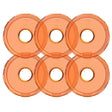 KC HiLiTES Cyclone V2 LED - Replacement Lens - Amber - 6-PK - 4412
