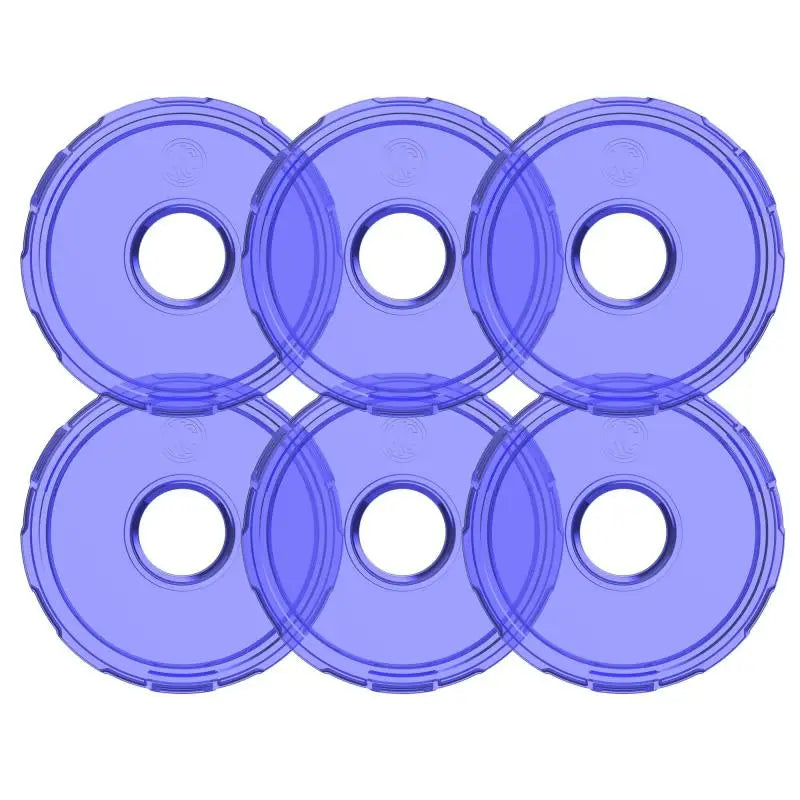 KC HiLiTES Cyclone V2 LED - Replacement Lens - Blue - 6-PK - 4414