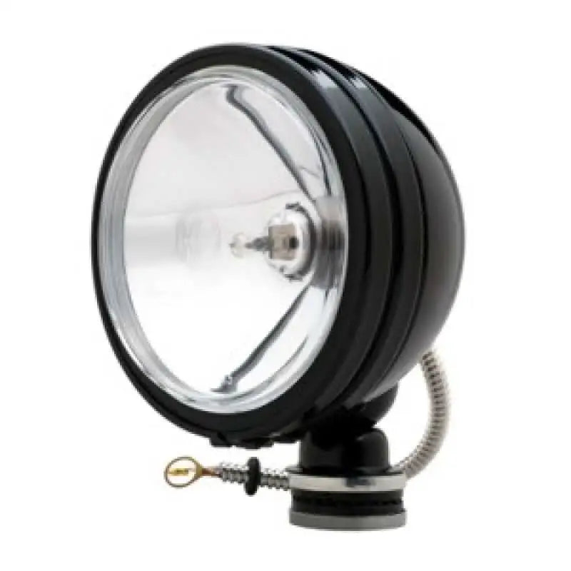 KC HiLiTES Daylighter 6in. Halogen Light 100w Spot Beam (Pair Pack System) - Black SS 