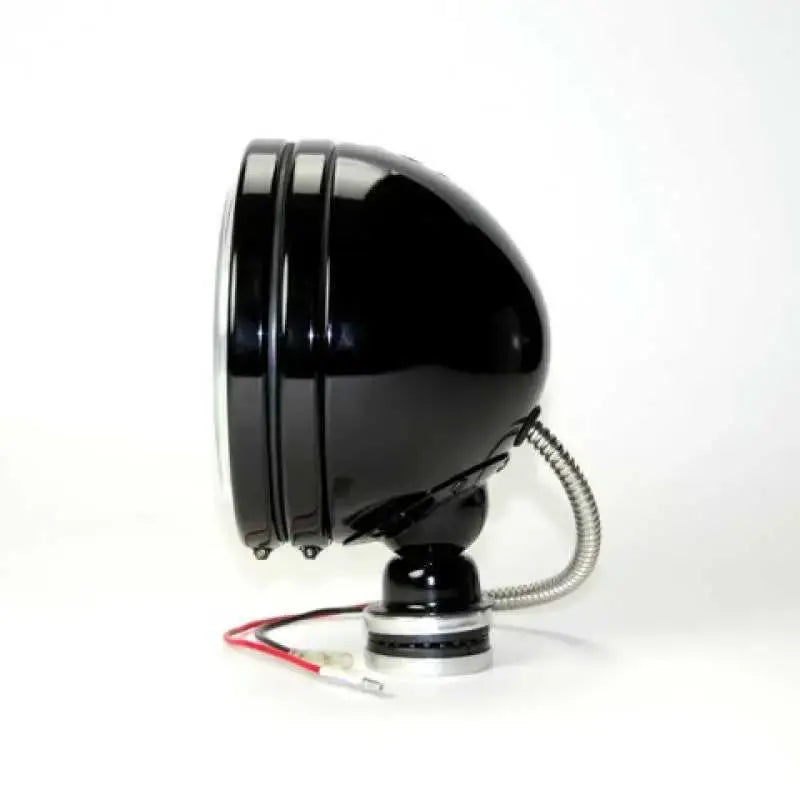 KC HiLiTES Daylighter 6in. Halogen Light 100w Spot Beam (Pair Pack System) - Black SS 