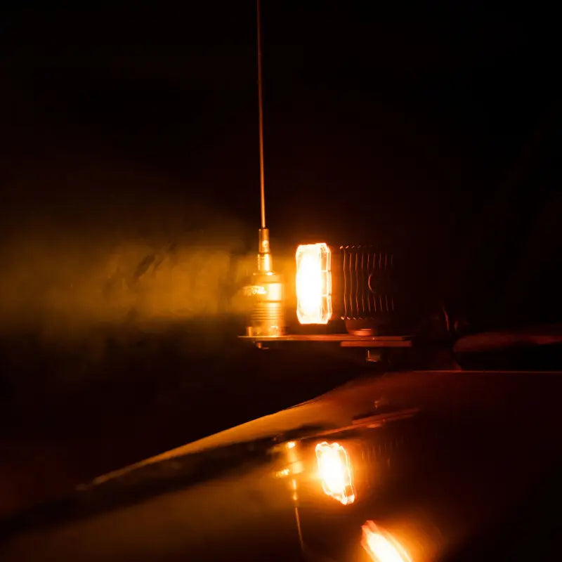 KC HiLiTES 5330 KC HiLiTES FLEX ERA 1-Light Shield Amber