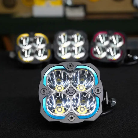 KC HiLiTES FLEX ERA 4 Color Bezel Ring Blue (ea) - 30572