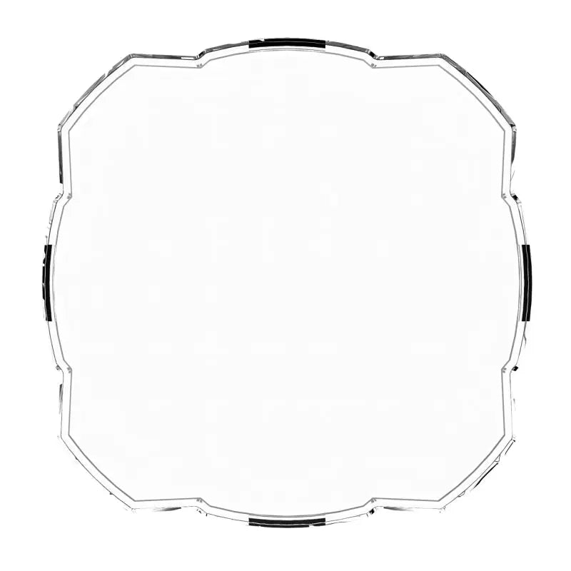 KC HiLiTES FLEX ERA 4 Light Shield Hard Cover (ea) - Clear - 5326