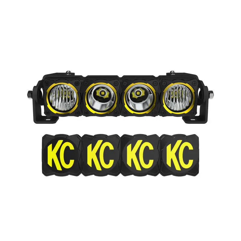 KC HiLiTES 291 KC HiLiTES FLEX ERA LED 10in. Light Bar - Master Kit