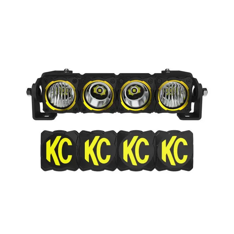 KC HiLiTES FLEX ERA LED 10in. Light Bar - Master Kit - Truck & Automotive