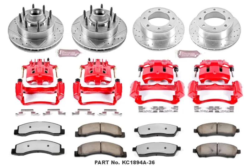 KC1894A-36 Powerstop Z36 1-Click Kit W/Caliper