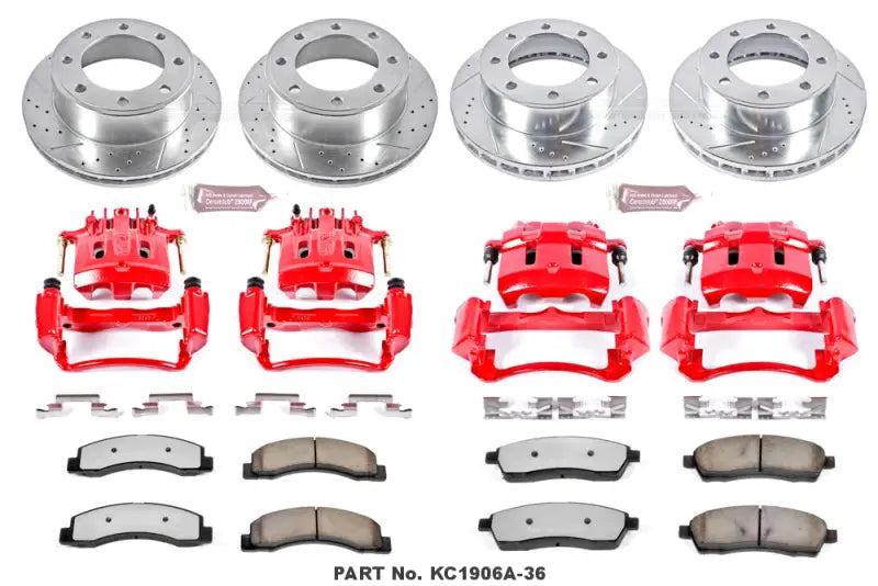 KC1906A-36 Powerstop Z36 1-Click Kit W/Caliper