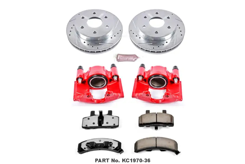 KC1970-36 Powerstop Z36 1-Click Kit W/Caliper