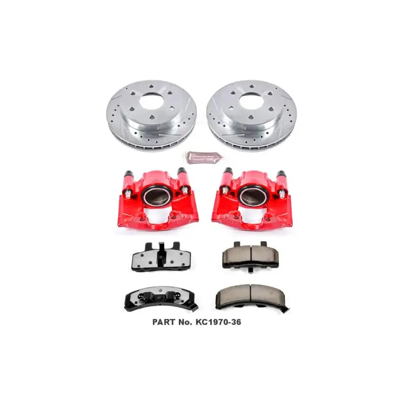 KC1970-36 Powerstop Z36 1-Click Kit W/Caliper