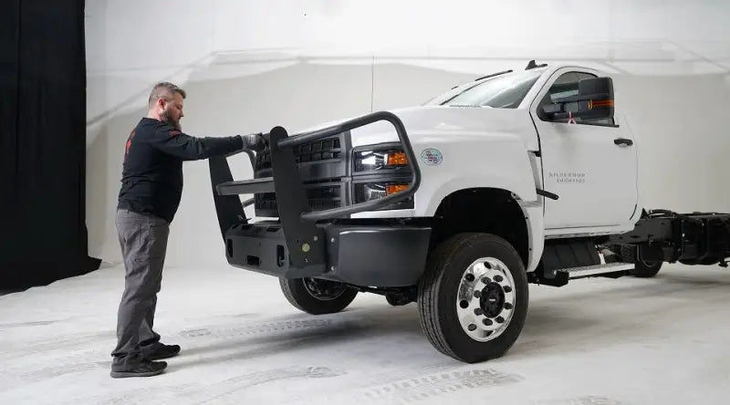 KC20-N3750-1 Fab Fours 2020 Chevy Kodiak Winch Mount