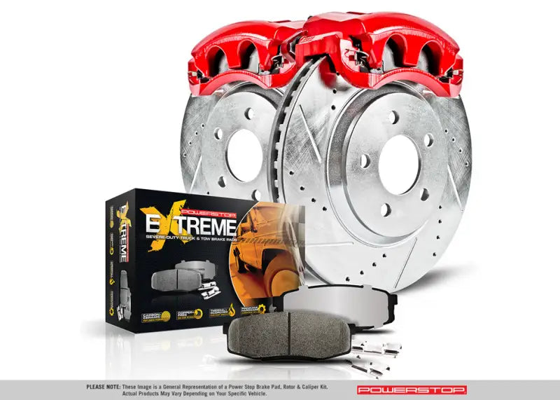 KC2154-36 Powerstop Z36 1-Click Kit W/Caliper