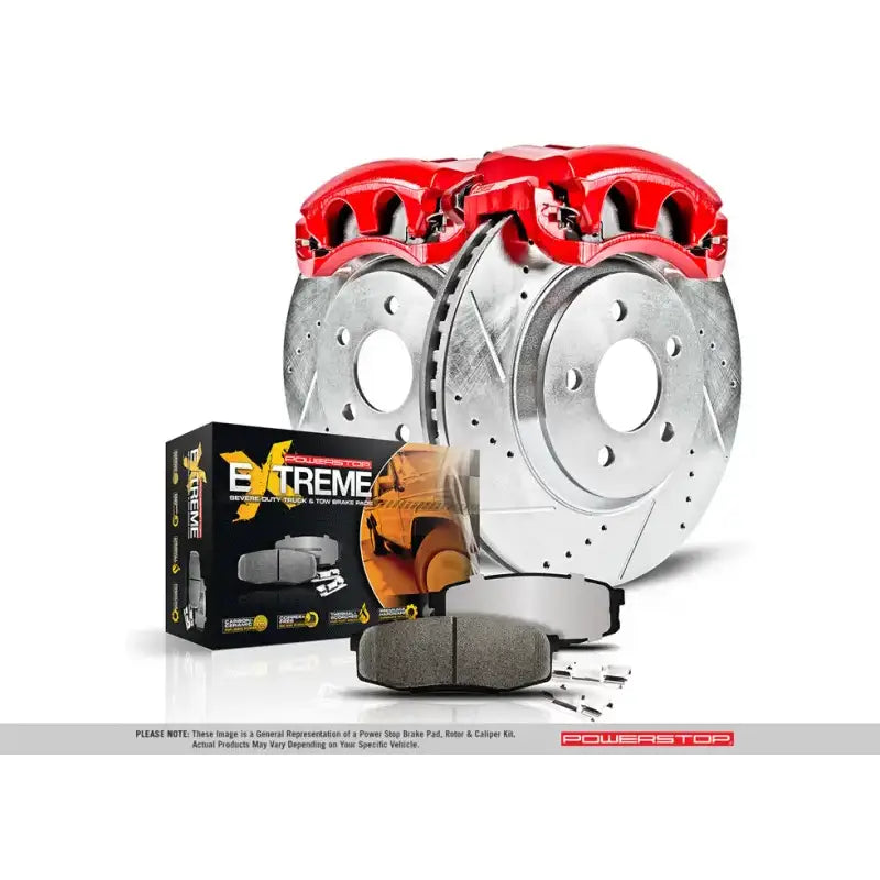 KC2154-36 Powerstop Z36 1-Click Kit W/Caliper