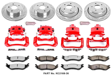 KC2168-36 Powerstop Z36 1-Click Kit W/Caliper
