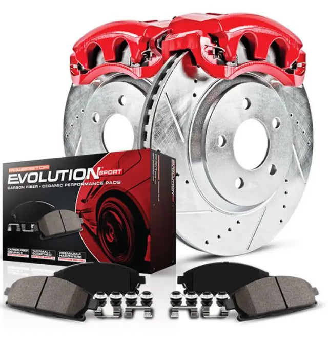 KC719 Powerstop 1 Click Kit W/Calipers - Brake