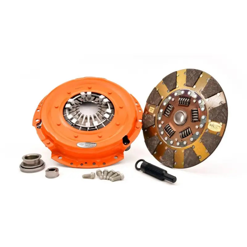 Orange clutch assembly with disc and hardware for Centerforce Dual Friction Clutch Kit
