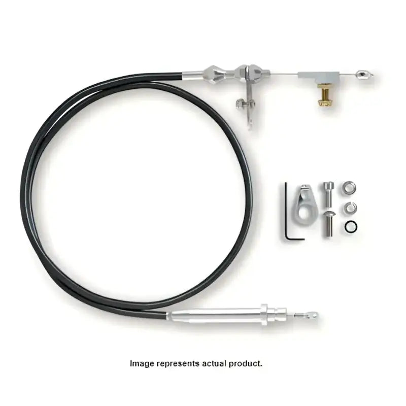 Lokar KDP-20PGBLDU 48-inch universal black housing powerglide cable