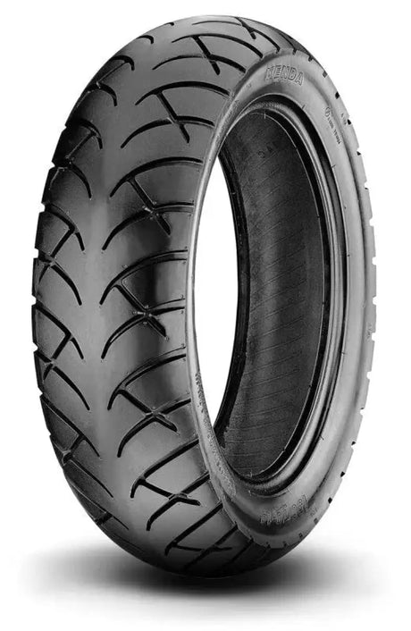 Black Kenda K433 scooter tire with tread for the Kenda K433 scooter model