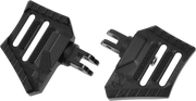 KENS FACTORY KFB-04-1B Adjustable Mini Floorboards for M8 Softail Drivers - KENS FACTORY