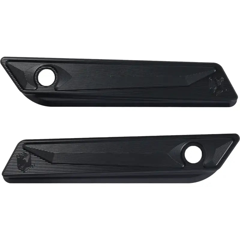 KENS FACTORY KFL-31B Saddle Bag Hinge Cover for 2014-2024 Harley CVO Road Glide - KENS FACTORY