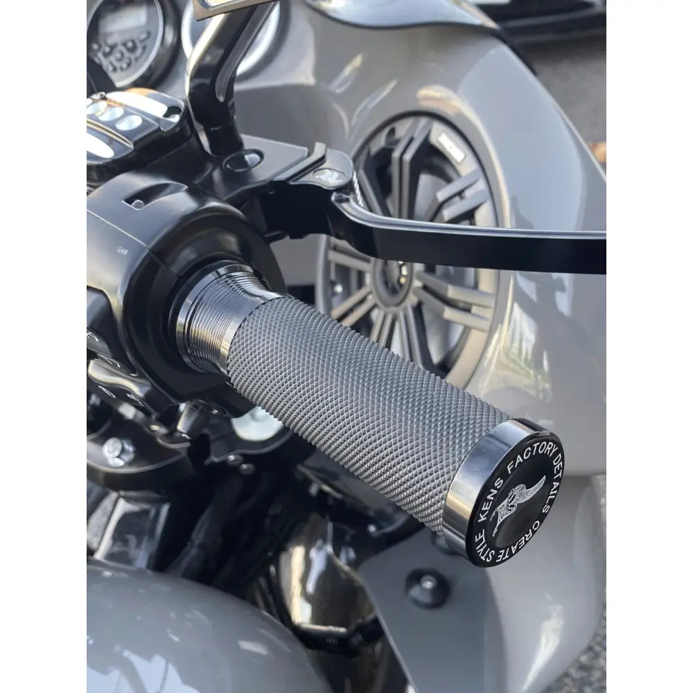 Nl Grips Fine Knurl Tbw 1"