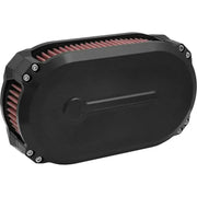 KENS FACTORY NXT-06B Nxt Lvl Air Cleaner for 2023 CVO & 2024 RG FLHX - Black - KENS FACTORY