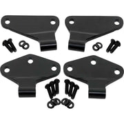 Kentrol 50580 Kentrol 07-18 Jeep Wrangler JK Body Door Hinge Set 4 Pieces 2 Door - Powdercoat Black