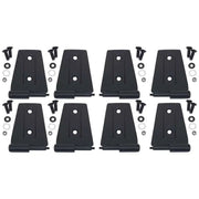 Kentrol 80576 Kentrol 07-18 Jeep Wrangler JK Door Hinge Set 8 Pieces 4 Door - Textured Black