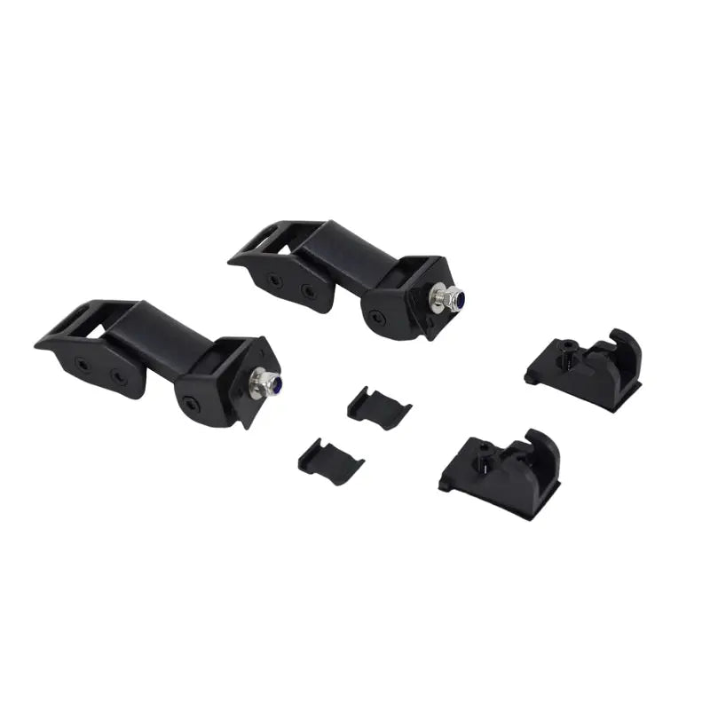 Kentrol 80704 Kentrol 07-18 Jeep Wrangler JK Hood Catch Kit - Textured Black
