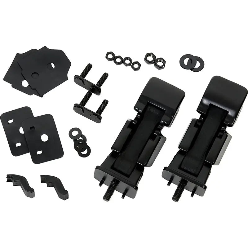Kentrol 50571 Kentrol 07-18 Jeep Wrangler JK Hood Catch Pair - Powdercoat Black