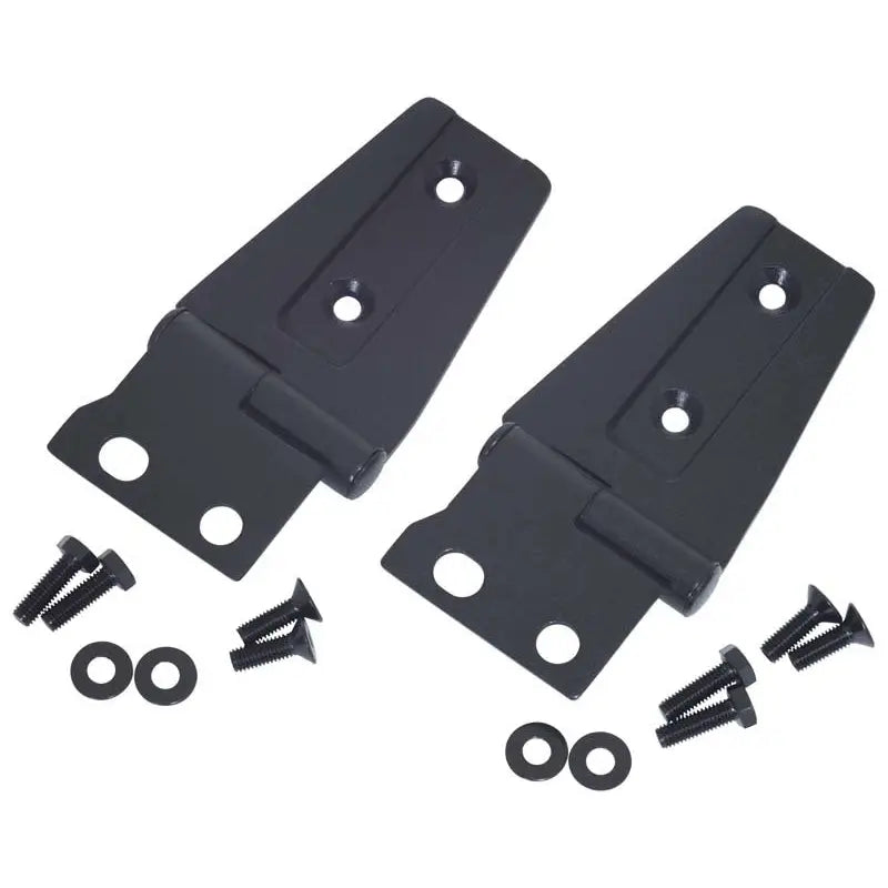 Kentrol 80572 Kentrol 07-18 Jeep Wrangler JK Hood Hinge Pair - Textured Black