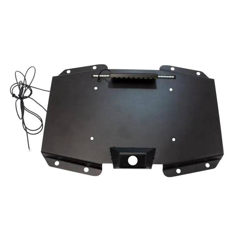 Kentrol 80718 Kentrol 2018+ Jeep Wrangler JL Backside License Plate Mount Black
