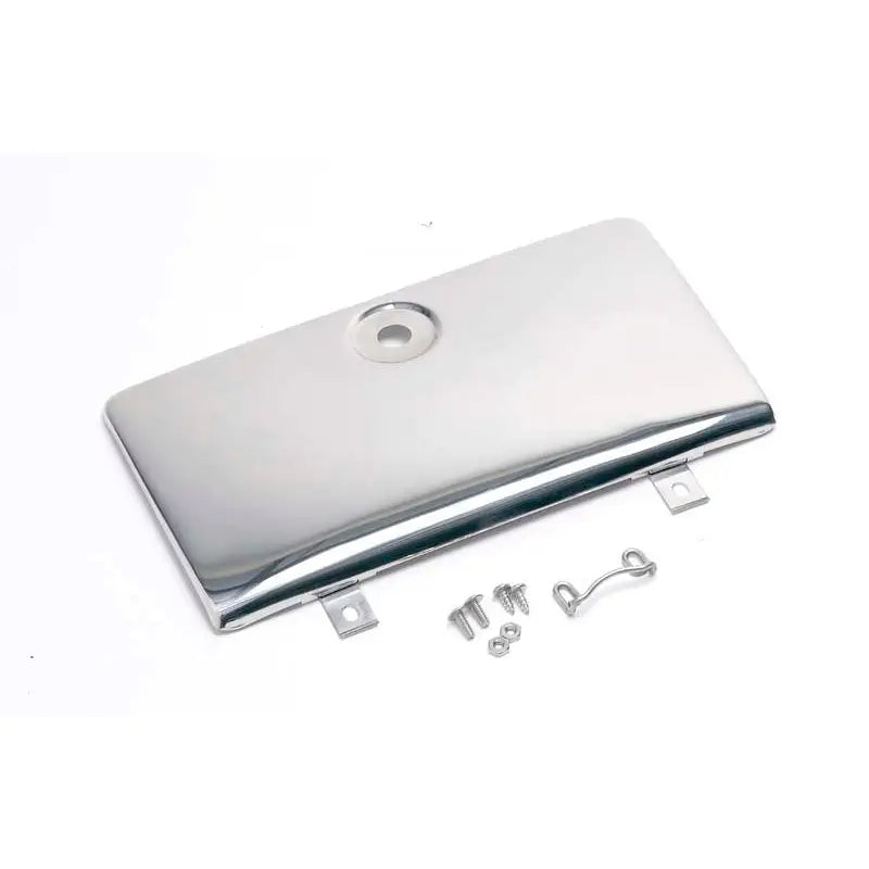 Kentrol 30526 Kentrol 72-86 Jeep CJ Glove Box Door Use with OE Key Lock - Polished Silver