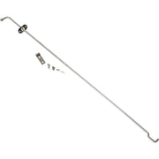 Kentrol 30523 Kentrol 72-86 Jeep CJ Hood Prop Rod - Polished Silver