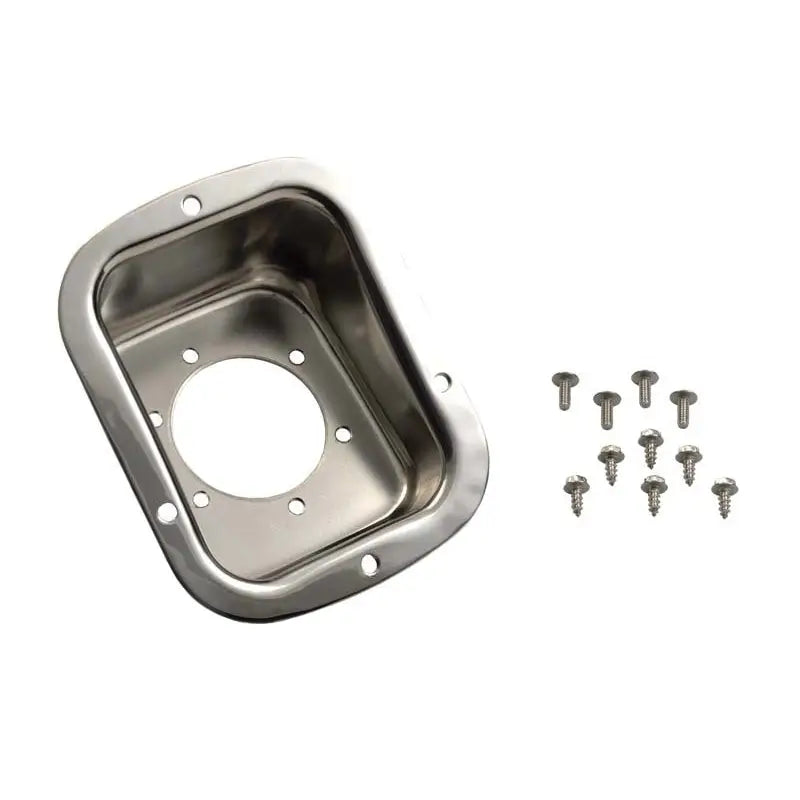 Kentrol 30468 Kentrol 78-95 Jeep CJ/Wrangler YJ Gas Filler Neck - Polished Silver